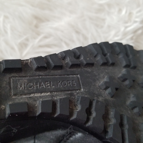 MICHAEL Michael Kors Leather Wedge Boots, 6.5 - Picture 8 of 9